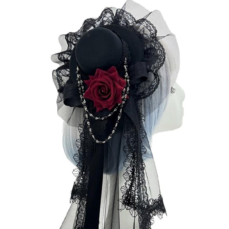 Classical Rose Pattern Hair Accessories Resin Plastic Barrettes Securely Hold Headpiece Props For Active Adults Girls
