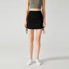 2025 Spicy Girl Style High-Waist Pleated Skirt Yoga Pants with Hip-Lifting Drawstring for Fitness