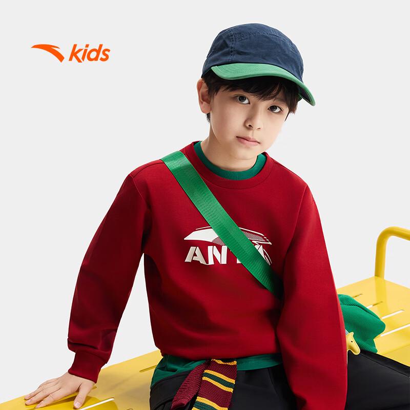 Anta Kids Unisex Pullover Sweatshirt A72615701