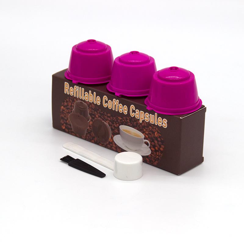 Reusable Coffee Filter Cup for Nespresso Dolce Gusto Capsules