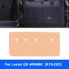 For Lexus GX GX400 GX460 GX550 GX550h 2013-2025 Boot Tailgate Kick Pad Leather Anti Kick Anti-dirty Trunk Door Mat Protection