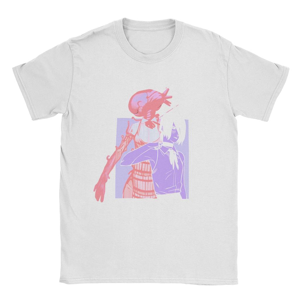 Chainsaws man Rezes Cotton T Shirt For Men Beach  Vintage T Shirts Comfortable Harajuku Tee Shirt Oversized Cheap Tops