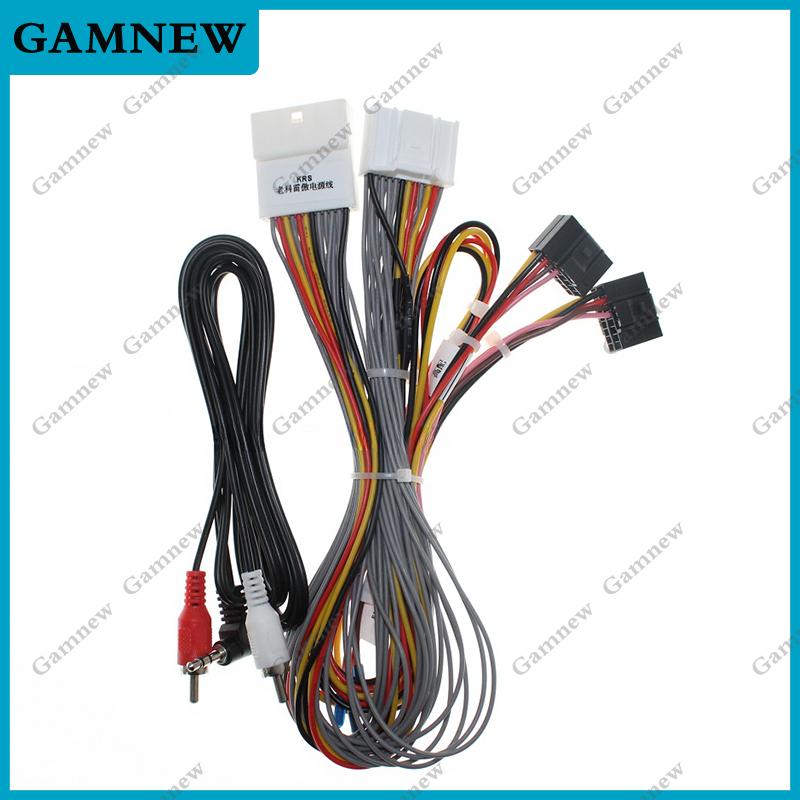 

Car 16pin Power Cord Wiring Harness Adapter For Renault Koleos (HY;2008-2012) OEM Radio With 6CDC Installation Head Unit Only Cable