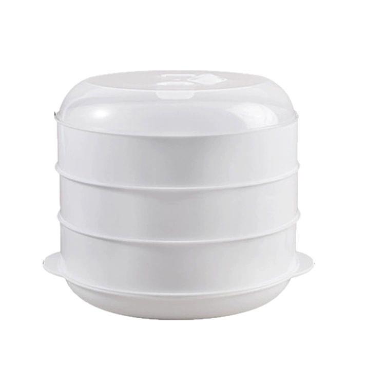 Large Capacity Multi-Layer Microwave Steamer for Buns