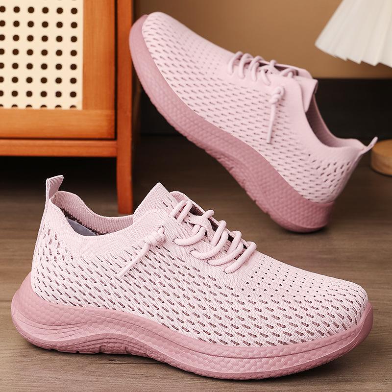 Shoes Women's shoes Versatile soft sole not tired feet Casual shoes Japan and South Korea foreign trade single shoes Lightweight sports shoes Flyi