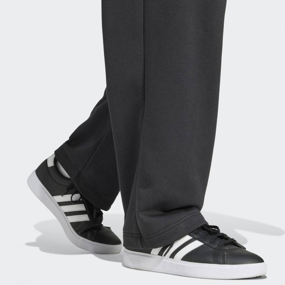 Adidas Essential Wide Leg 3 Bars Logo Pants Jf3604
