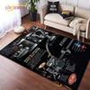 Fashion Brand Drums Carpet for Living Room Bedroom Rugs Kids Kitchen Door Unslip Floor Mats Birthday Gift Photography Props Rug