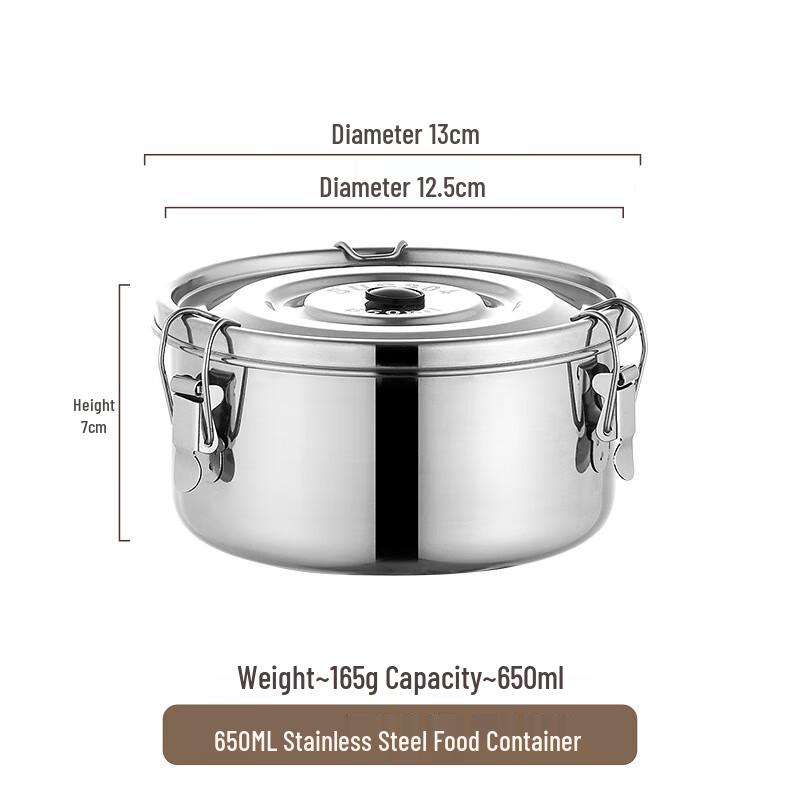 304 Stainless Steel Ventilated Lunch Box Set