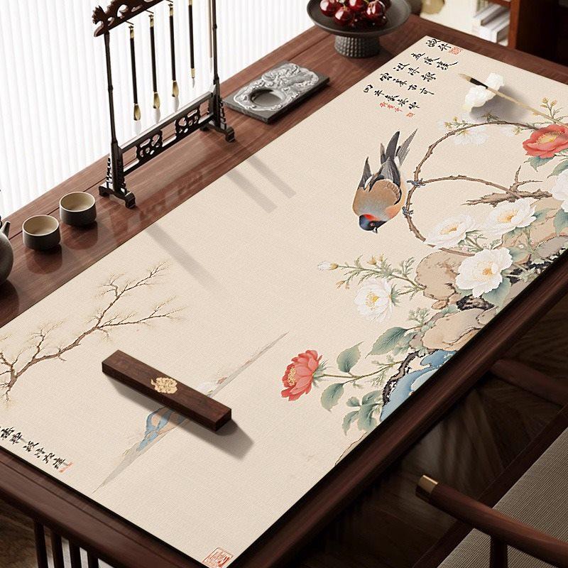 1pcs New Chinese Style Absorbent Tablecloth, Felt Pad, Calligraphy Felt Cloth, Painting Felt Supplies, Brush Writing Pad Cloth