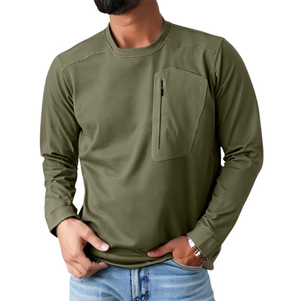 Men's  Hoodie  Trend  Loose  Round Neck  Pullover