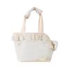dog carrier bag for small and cotton bag with soft foldable travel puppy carrier 33cm L x 17cm W x 27cm Lace-design dogs, puppies, cats, sides,