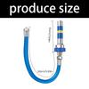 Rapid Locking Release Grease Coupler Heavy Duty Design Universal Grease Guns Adapter High Pressure Oil Injection Nozzle