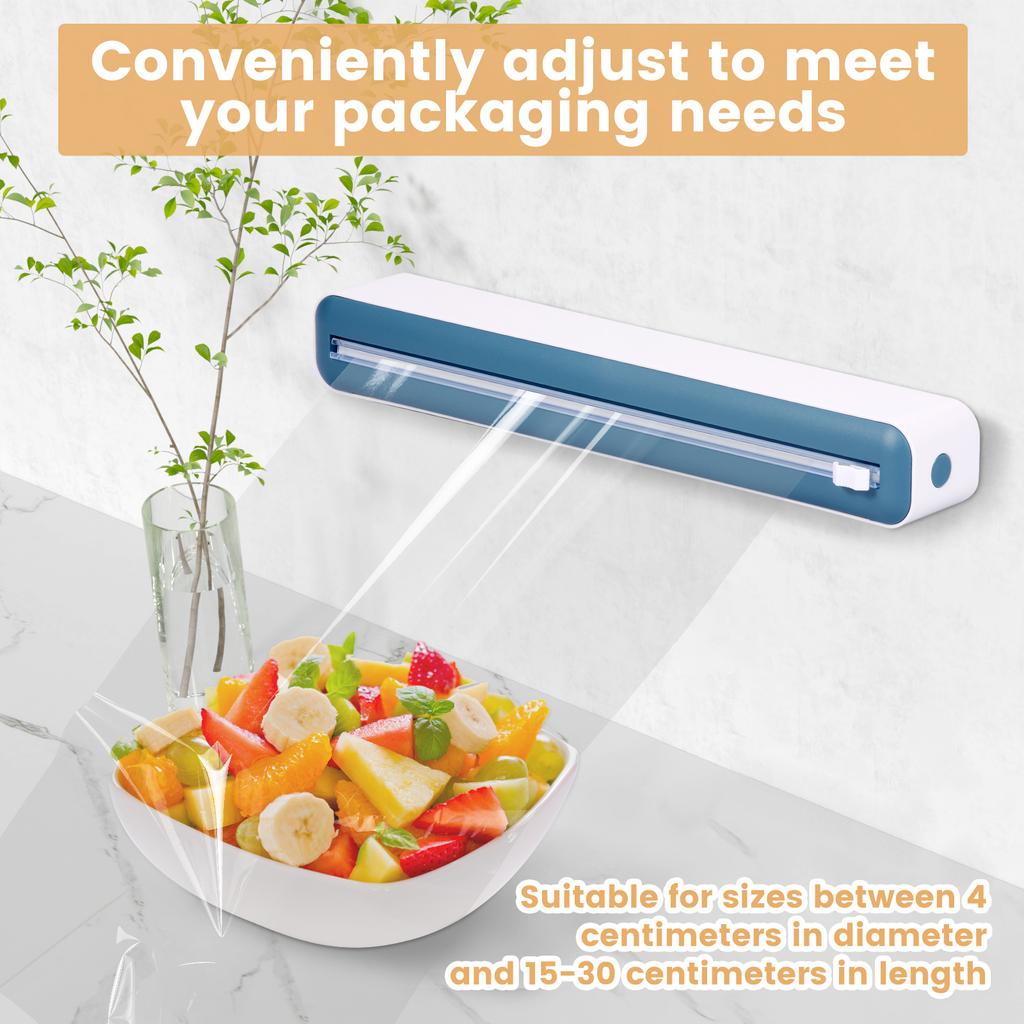 3 Pcs Cling Film Cutter Food Film Dispenser Aluminum Foil Stretch Film Cutter Reusable Wrap Dispenser for Kitchen Accessories