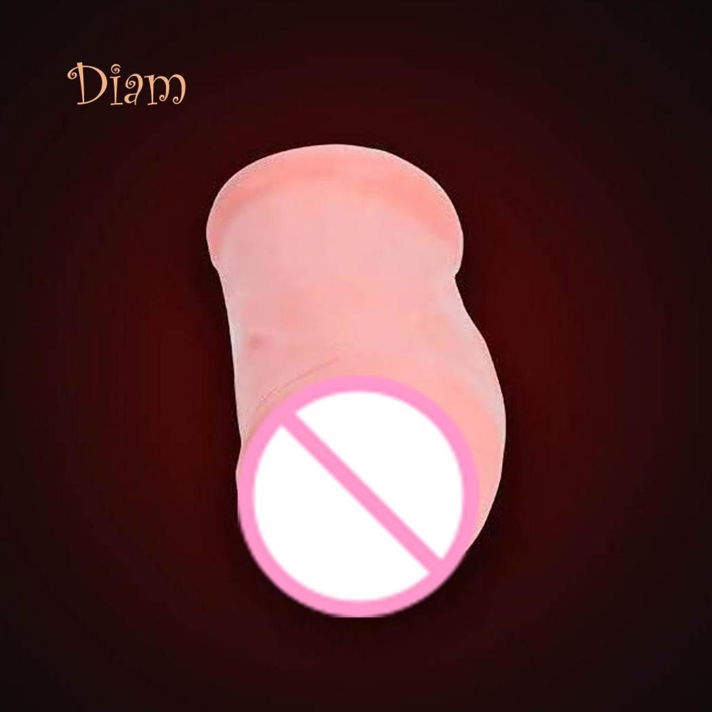 Lollipops Adult Male Penis Ejaculation Delay Extension Sleeve Condom Cock Extender Sex Toy
