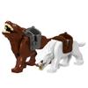 Medieval Soldier Figures Building Block War Horse Jungle Adventure Beast War Wolf Military Waffen Helmet  Armor Sets Blocks Toys