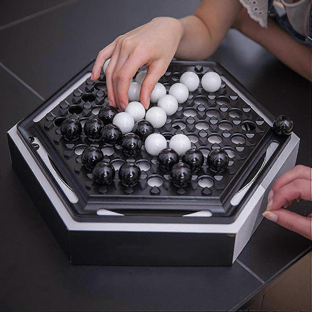 20 Pcs Marbles 16mm Glass Decoration Color Nuggets Toy Black White