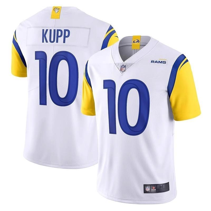 NFL Los Angeles Rams 10 Kupp Football Jersey Mens Sports Game Shirt