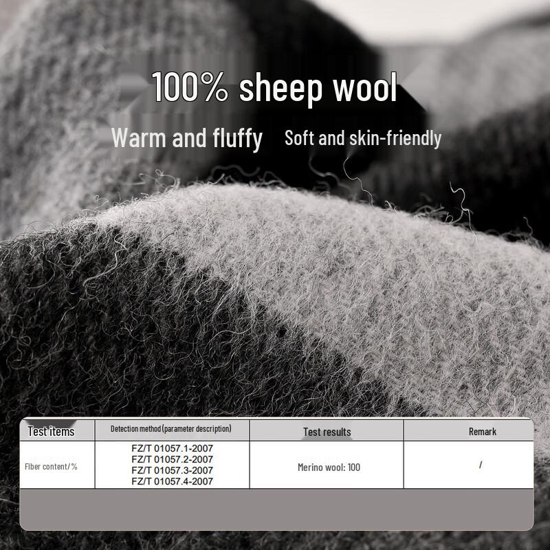 100% Merino Wool Plaid Scarf