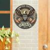 Vintage Military Eagle Metal Tin Sign Decor for Man Cave Bar Wall