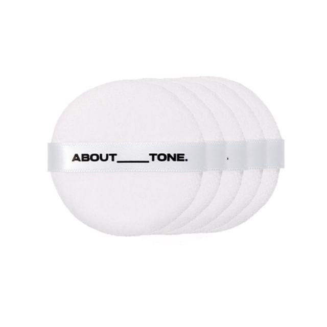 ABOUT_TONE - The Blur Finish Powder Puff Set 5 pcs