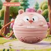 Cartoon Hamster Elefant Kaninchen Kreisel mit Druck- und Kollisionsfunktionen für interaktives Eltern-Kind-Spiel