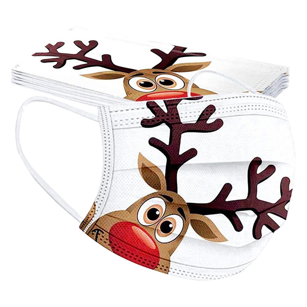 Disposable  Christmas Cartoon Print  Protective