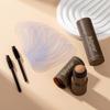 Eyebrow Definer Powder Stamp Makeup with 8 Reusable Stencils Long Lasting Hairline Shadow Powder Hair Chalk Hair Fluffy Powder