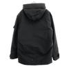 PARKA LONDON Batting jacket M black Double zipper with lining Men's Used