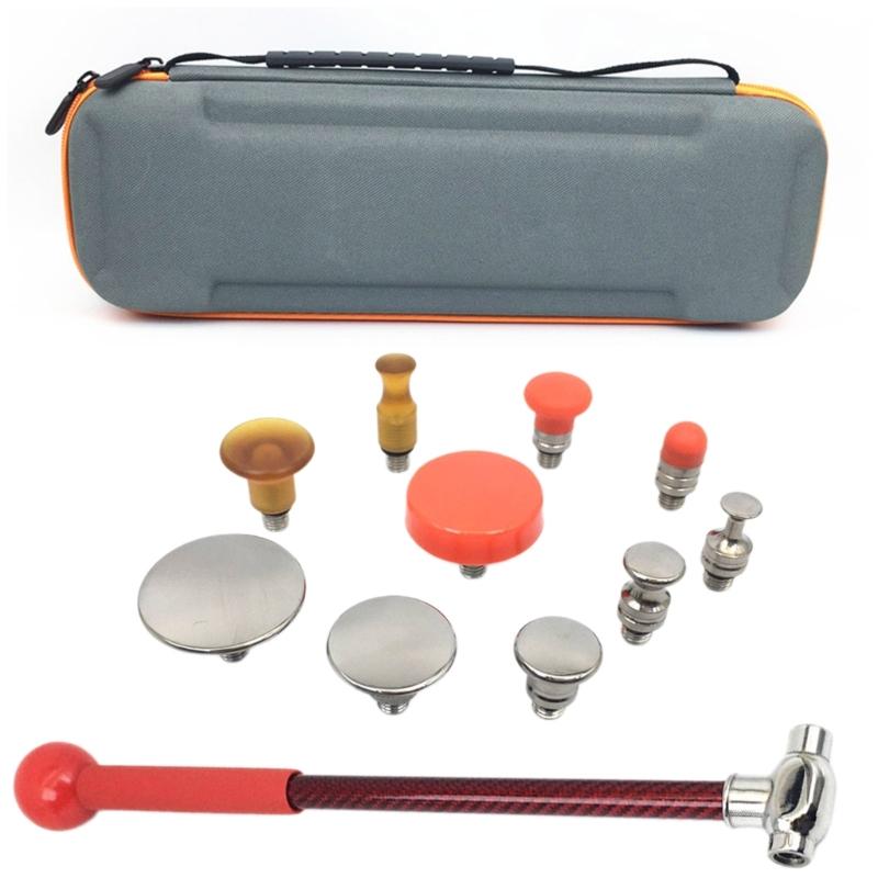 Professional Car Dent Fixing Tool With Hammers & Assorted Heads For DIYer Repair Efficient Auto Dent Repairing Solution