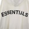 ESSENTIALS Long sleeve Sweatshirts XL White system unisex Men's Used