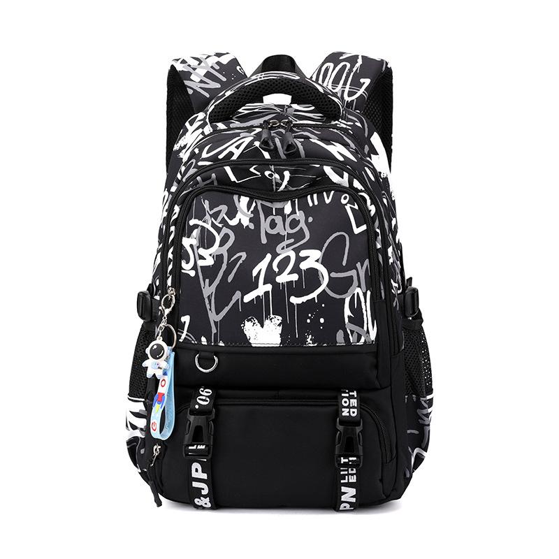 Football children's orthopedic backpack for teenage boys Large capacity spine protection school bag nylon waterproof schoolbags