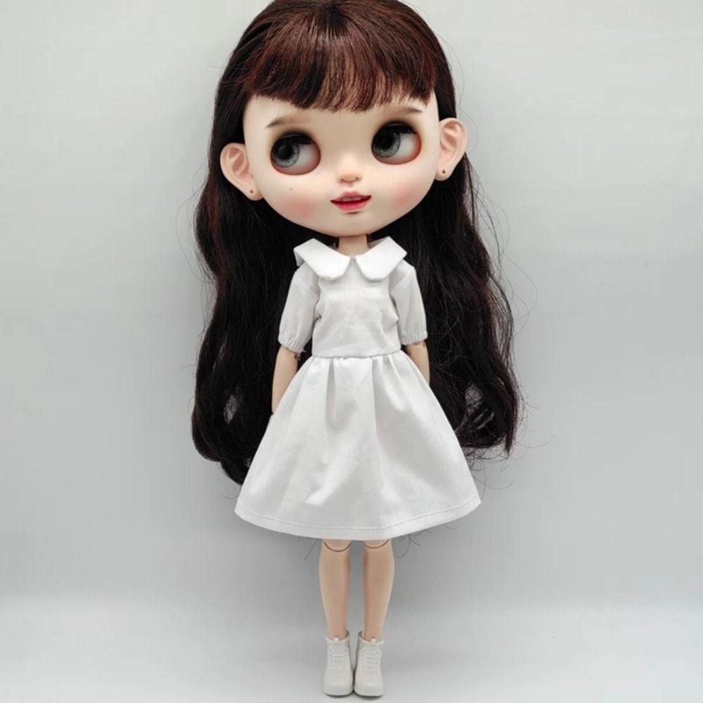 Fashion Doll Strap Dress Cute Dolls Skirt for azone ob22/24/27 Dolls For blythe Dolls