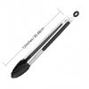 7912Inch Silicone Non-Slip Bbq Grilling Tongs Salad Bread Cooking Clip Clamp Serving Utensils Kitchen Stainless Steel Tong