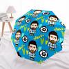 1pc Messi, Soccer Jersey Automatic Umbrella Durable Iron Frame & Plastic Handle, Gift for Men & Women, Sturdy Construction, Best for Christmas, Hellow
