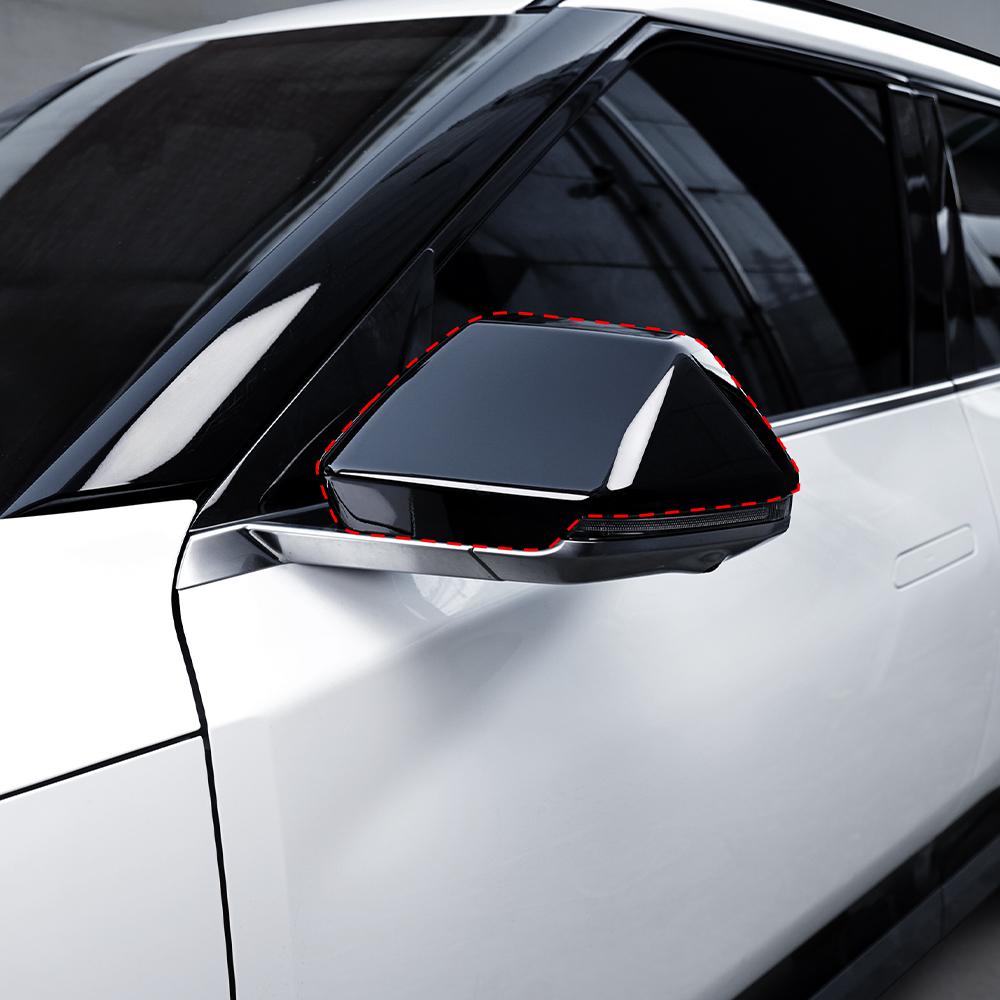 Car Rear View Mirror Cover Side Mirror Trim Frame ABS Material Suitable For KIA EV5 2024-2025 Auto Exterior Accessories LHD/RHD