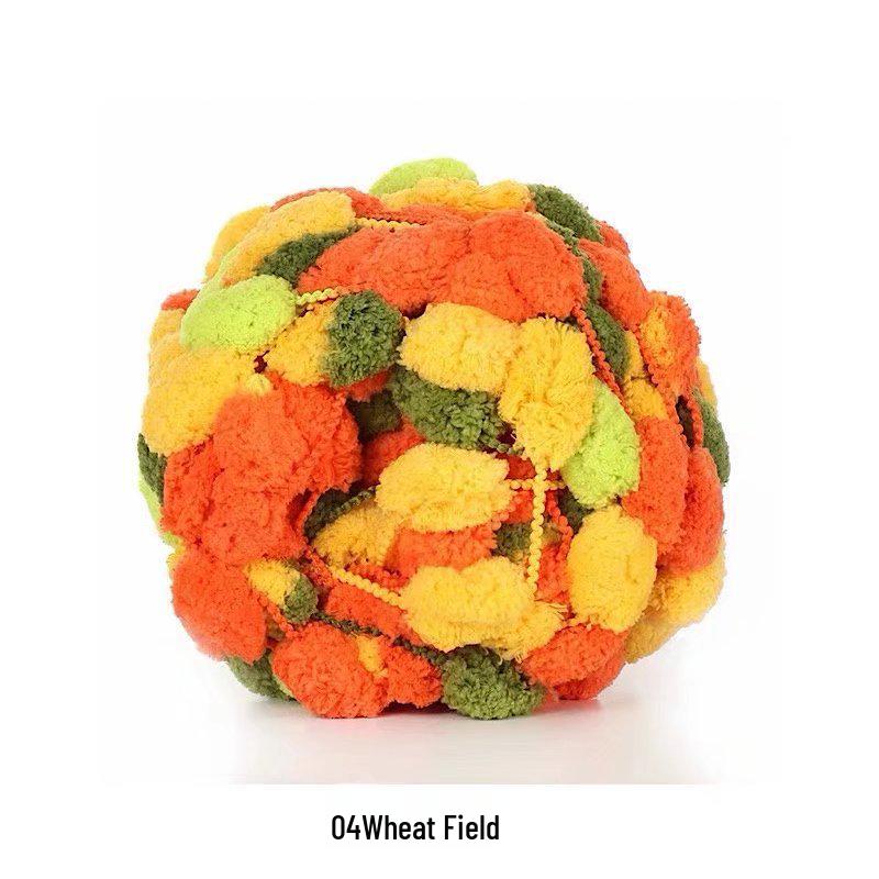 Chunky Wool Yarn for Knitting Blankets - Large Ball for Cushions, Carpets, and DIY Projects.