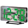 mirror digital display LED alarm clock multi-function sleepy luminous temperature desktop for students