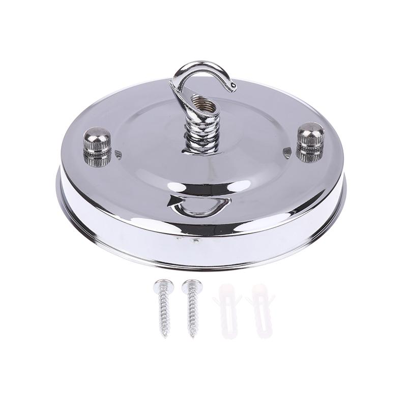 1Pc Lamp Part Ceiling Plate Holder Fitting Wall Hook Light Living Room Pendant Plate 10.5*6Cm Household Diy Chandelier Decor