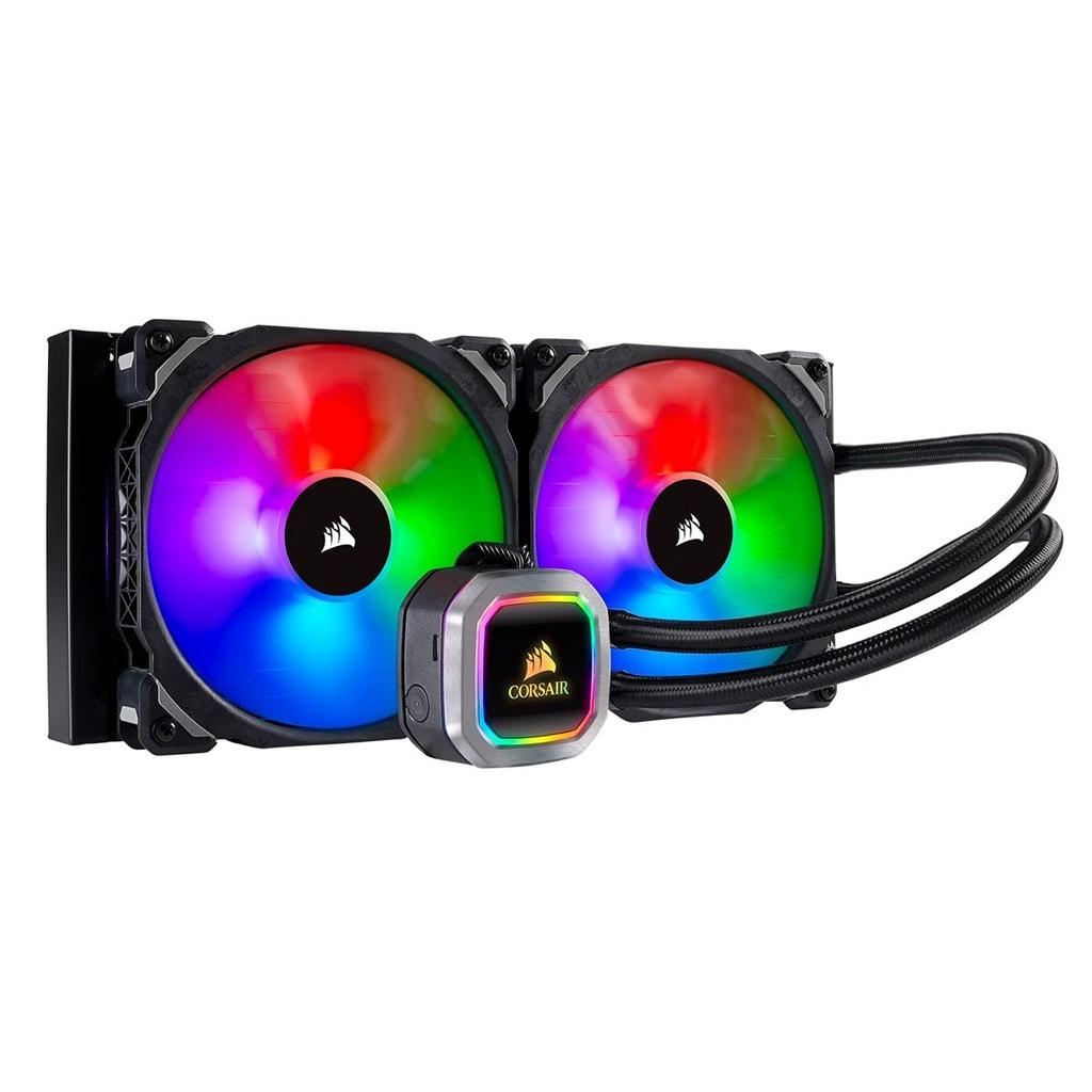 Corsair H115i RGB Platinum Liquid CPU Cooler with Intel and FN1249 All-in-One [Compatible AMD] CW-9060038-WW