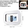40W LED-Kamera-Licht 2800K-9000K Handheld-Aufhelllicht 4400mAh Wiederaufladbare Fotografie-Beleuchtung für die Fotografie