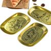 Retro Aufbewahrungsschale Runde Blechdose Schreibtischscheibe Obst Snack Gebäckteller Dessert Süßigkeitenschale Haushalt Küche Lebensmittelaufbewahrungswerkzeuge