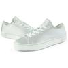 Kappa Synthetic Leather Non-Slip Wear-Resistant Low-Top Skate Shoes Women Sneaker Silver K0B45CC40D-171