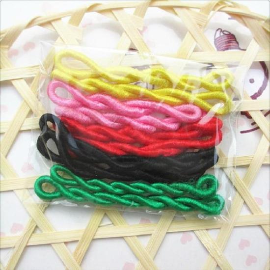 

20 шт./лот Резинка для волос, держатель для хвостика, эластичные резинки для волос, завязки, косы, заколка для волос, повязка на голову, аксессуары для волос