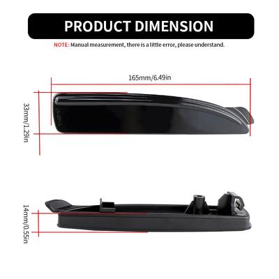 2PCS Shell For Mazda 3 Axela BM/6 Atenza GJ 2013-up 5 CR19 2005-10 Smoked/Red Lens LED Rear Bumper Reflector Brake Light Cover