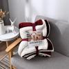 New Lamb Fleece Blanket - Solid Color, Double-Layer, Thickened Flannel for Children