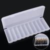 PP Durable Organizer 10X18650 18650 Battery Storage Box Cover Battery Holder Hard Case