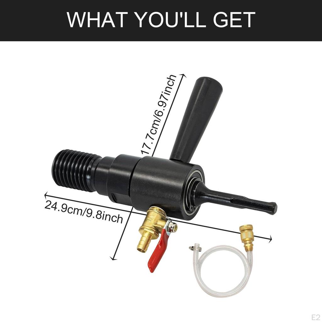 Zestaw Adapterów do Wiertarki Akcesoria Łatwe w Instalacji z Wymianą Węża Wodoodporny Rdzeń