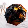 1pc M-mortal Kombat Umbrella, Sun Protection, And UV Shielding. It Has Eight Sturdy Ribs for Outdoor Use And Perfect As a Holiday Gift