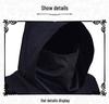 Cyberpunk Hooded Cloak for Halloween & Medieval Role-Play