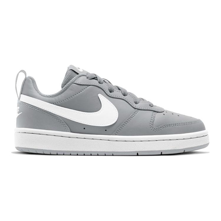 Nike Court Borough Low 2 'Gray White' GS BQ5448-008